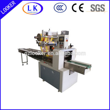 Fully automatic horizontal flow wrapping machine
